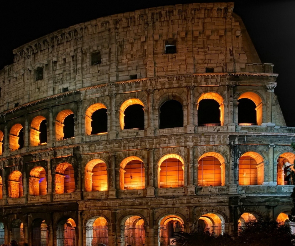 Roman Colosseum wallpaper 960x800