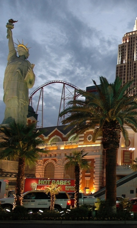 Las Vegas wallpaper 480x800