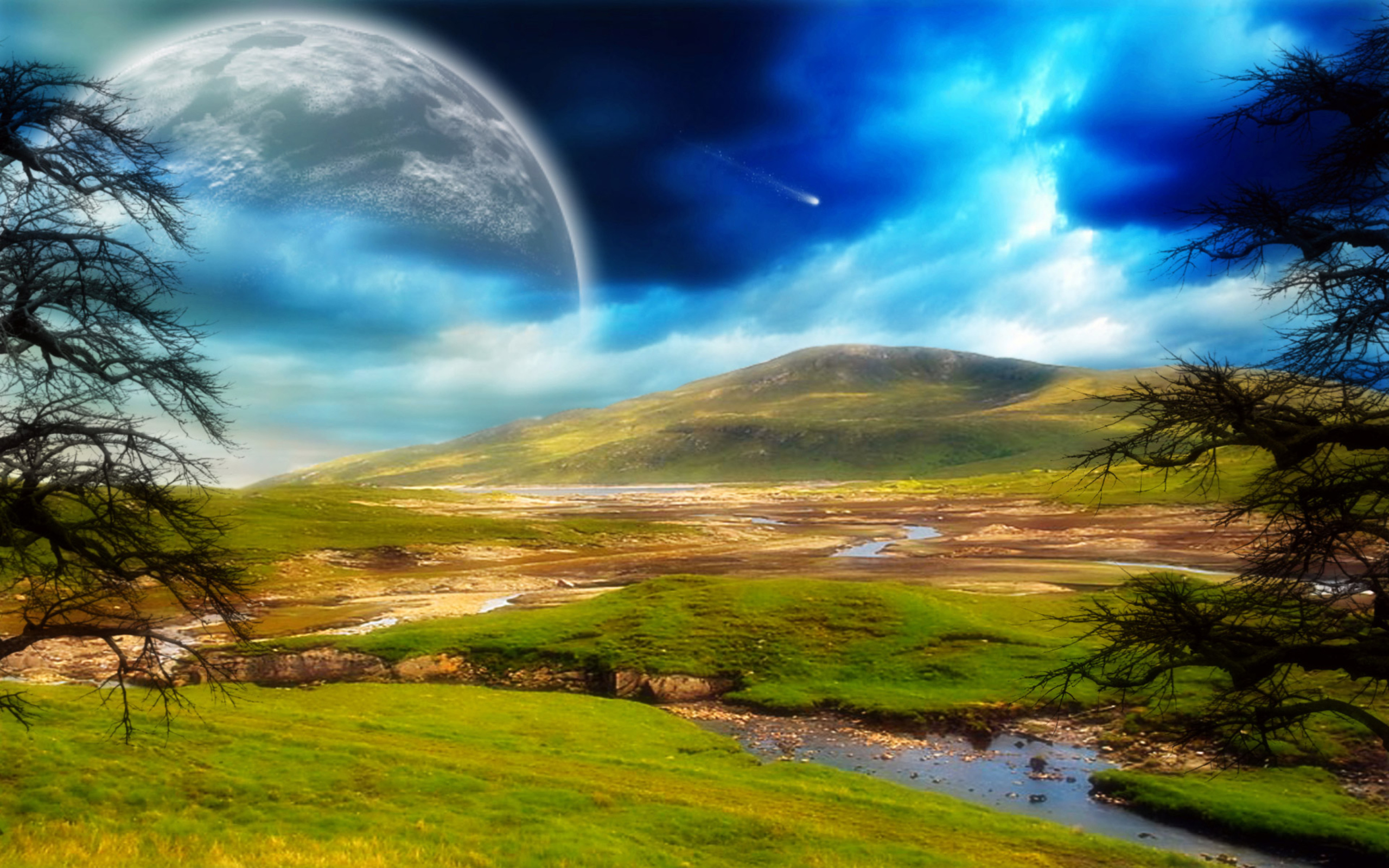 Fondo de pantalla Calm Landscape 2560x1600