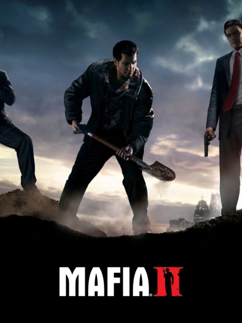 Mafia 2 wallpaper 480x640