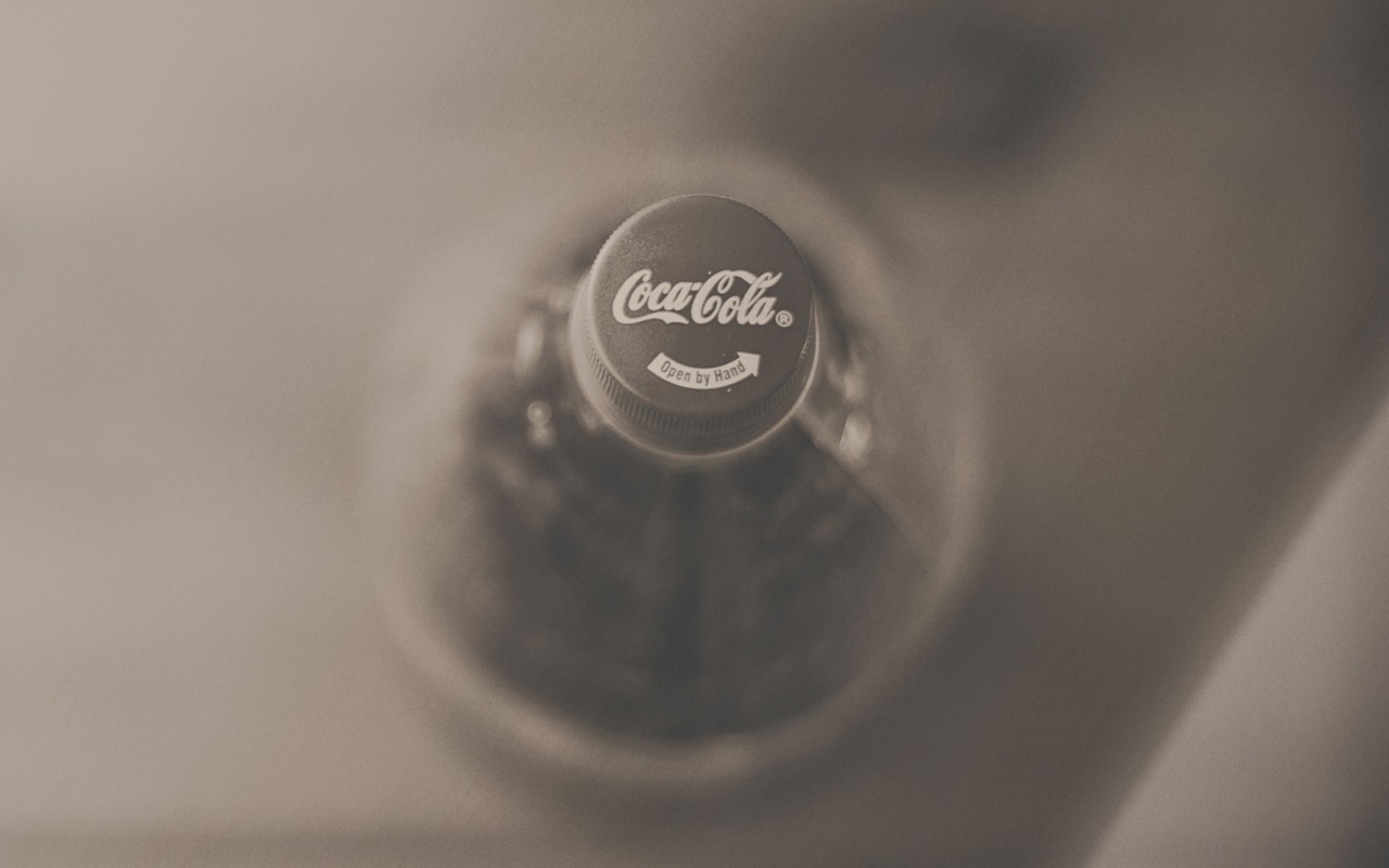 Sfondi Coca-Cola Bottle 1280x800