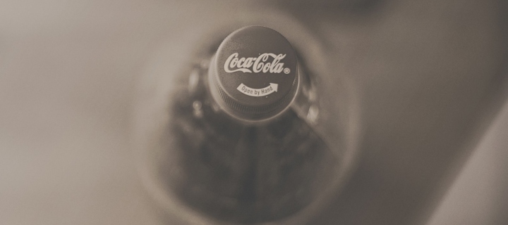 Fondo de pantalla Coca-Cola Bottle 720x320