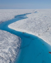 Das Greenland Glaciers Wallpaper 176x220