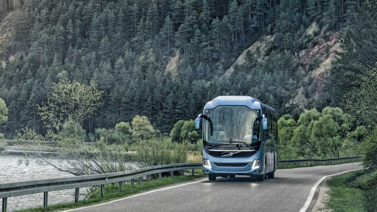 Das Volvo 9700 Bus Wallpaper 1280x720