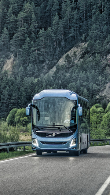 Das Volvo 9700 Bus Wallpaper 360x640