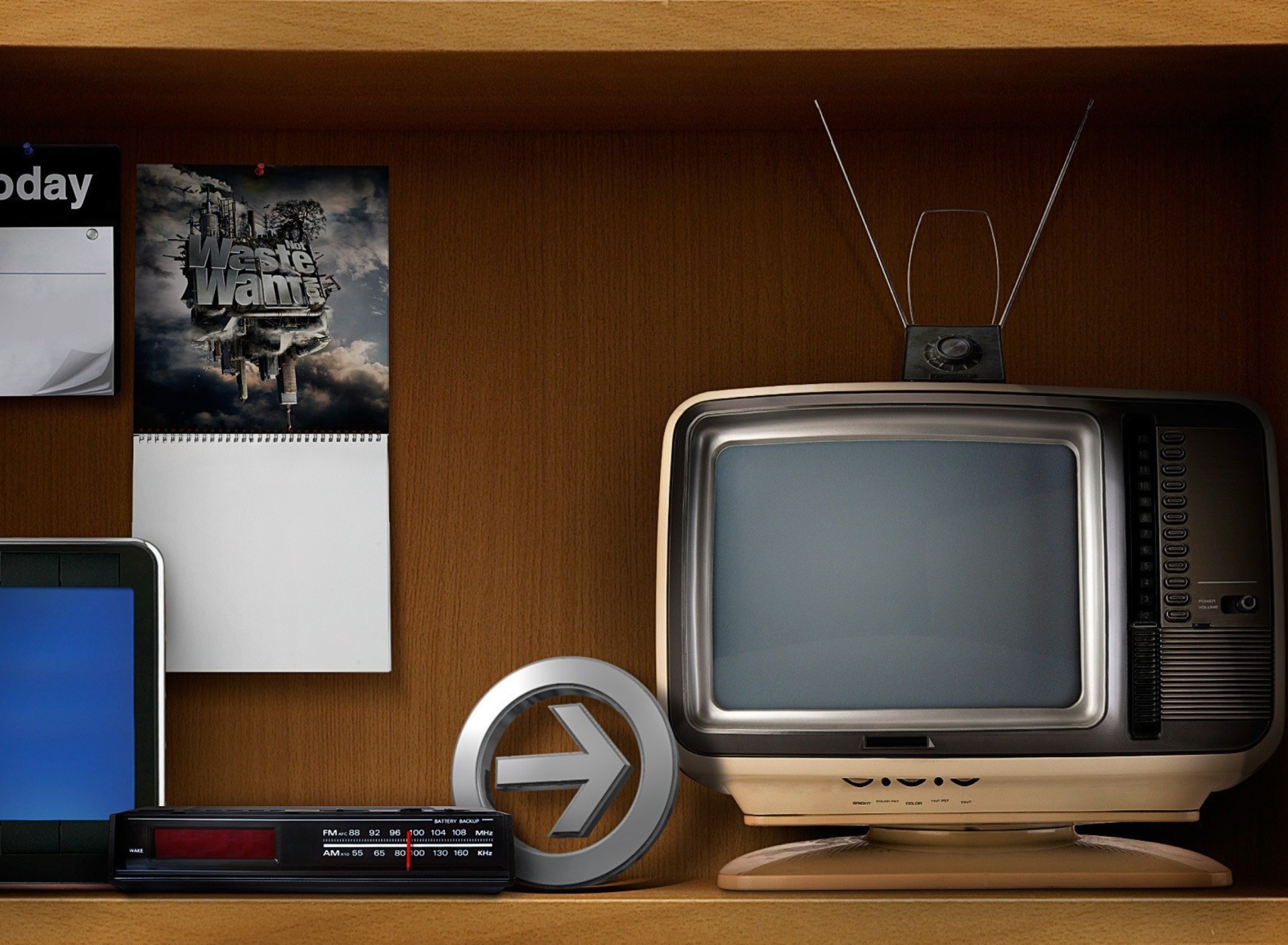 Fondo de pantalla Vintage Televisions 1920x1408