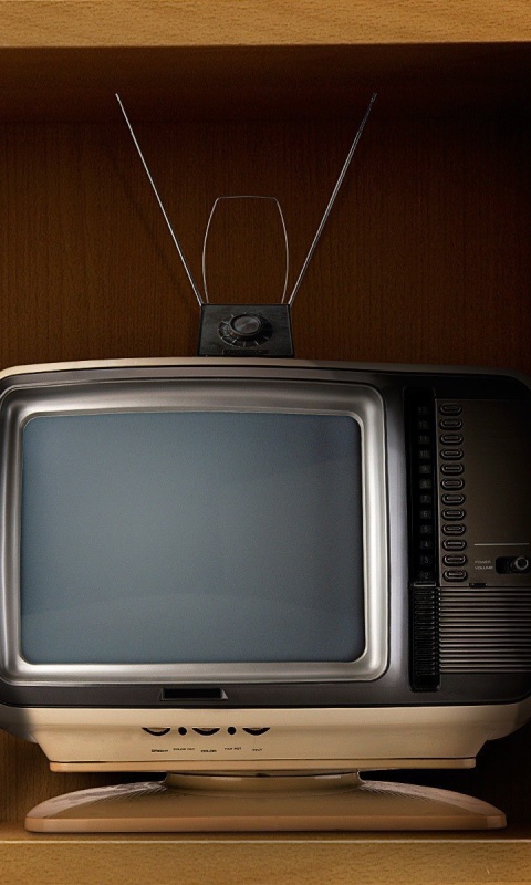 Vintage Televisions wallpaper 480x800