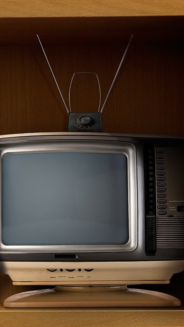 Das Vintage Televisions Wallpaper 640x1136