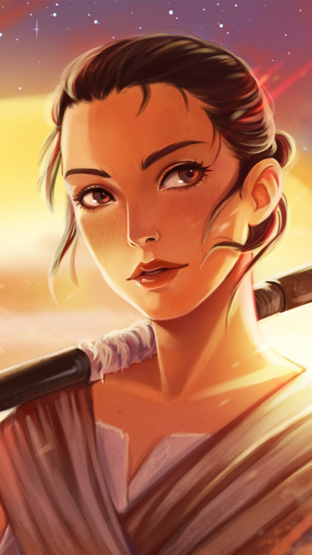 Rey Skywalker Star Wars screenshot #1 1080x1920