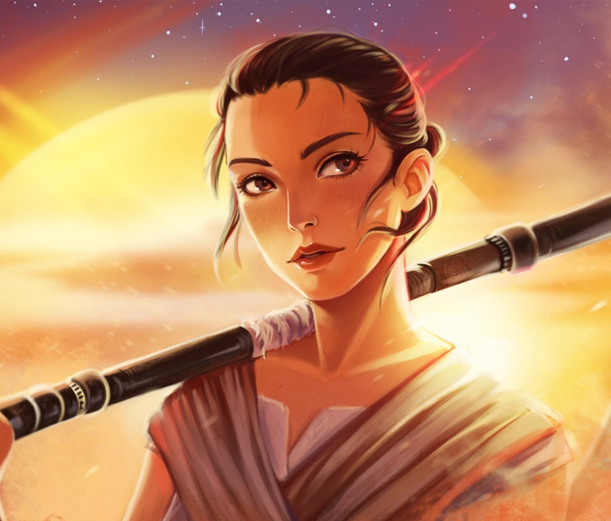 Das Rey Skywalker Star Wars Wallpaper 1200x1024