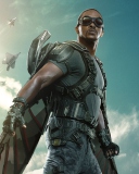 Screenshot №1 pro téma The Falcon Captain America The Winter Soldier 128x160