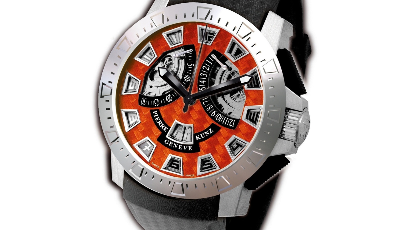 Fondo de pantalla Luxury Swiss Watch 1366x768