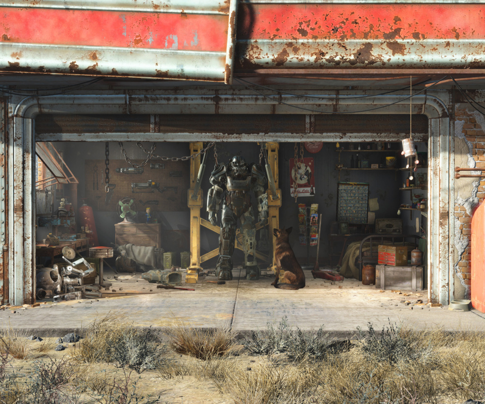 Fondo de pantalla Fallout 4 960x800