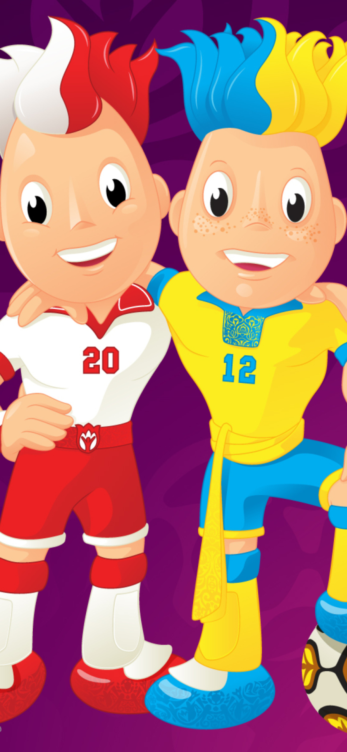 Fondo de pantalla Euro 2012 - Poland and Ukraine 1170x2532