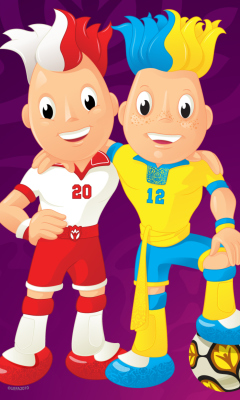 Euro 2012 - Poland and Ukraine wallpaper 240x400