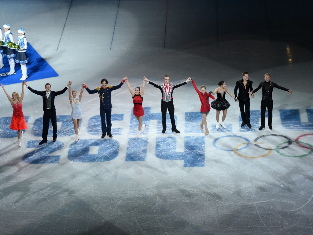 Fondo de pantalla Sochi 2014 XXII Olympic Winter Games 1024x768
