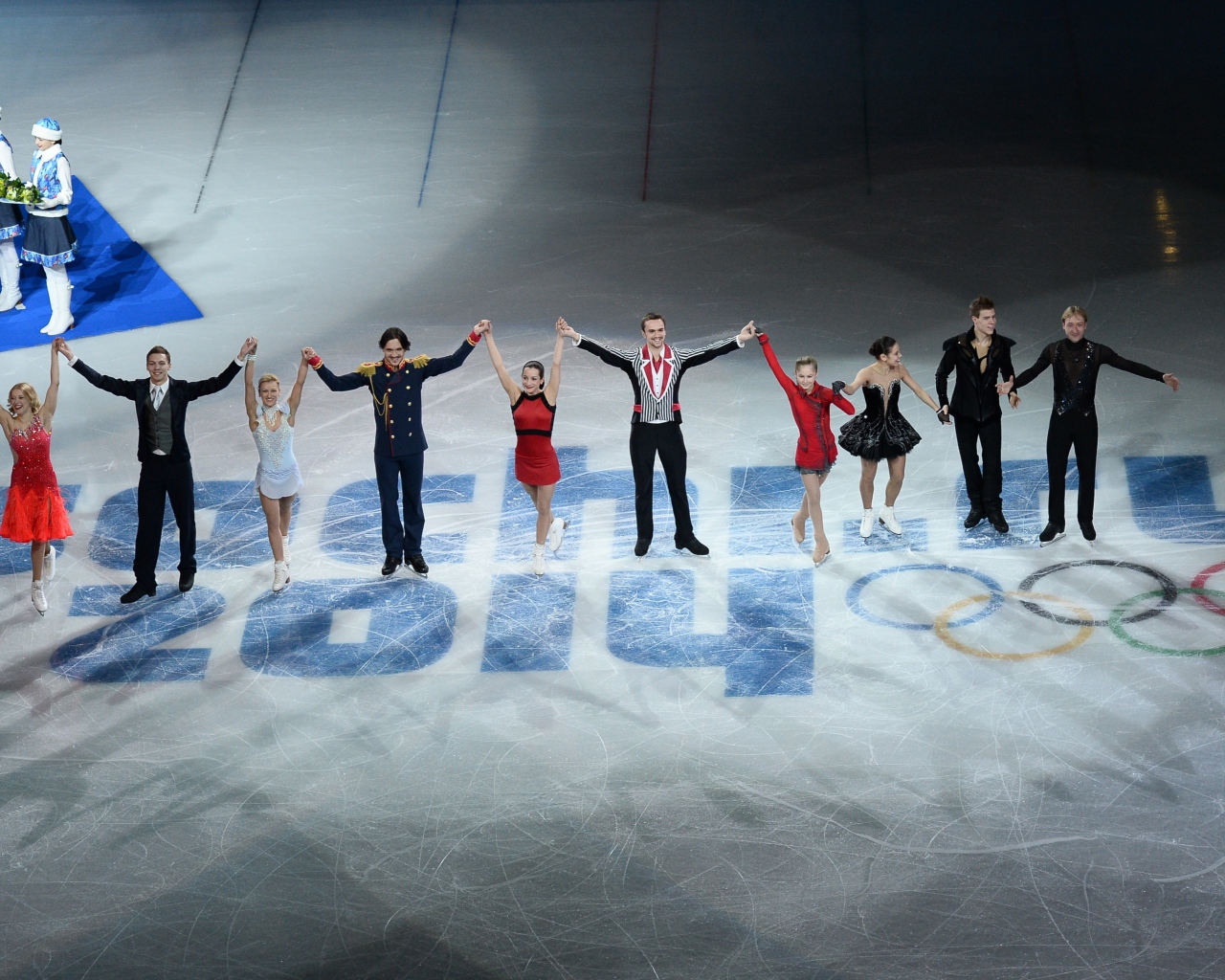 Sfondi Sochi 2014 XXII Olympic Winter Games 1280x1024