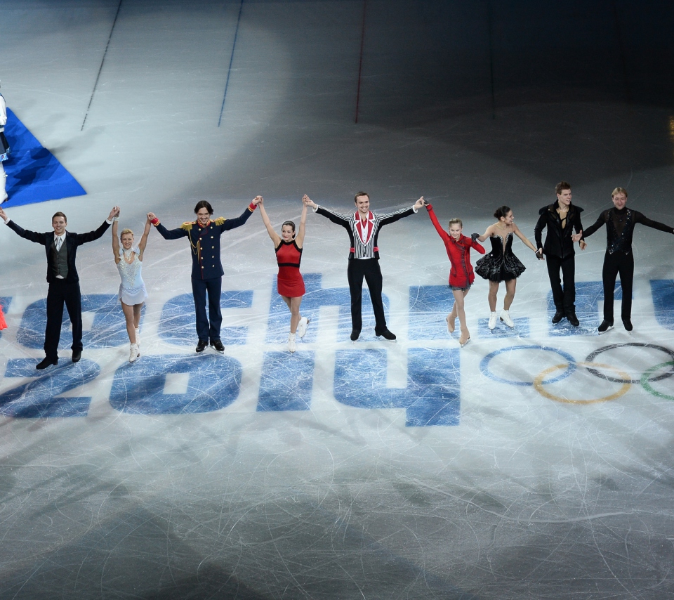 Fondo de pantalla Sochi 2014 XXII Olympic Winter Games 960x854