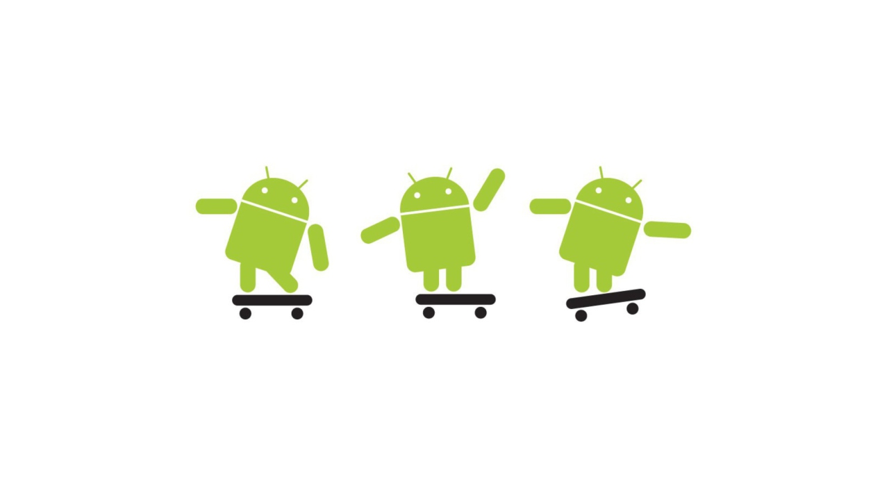 Das Android Skater Wallpaper 1280x720