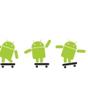 Android Skater wallpaper 128x160