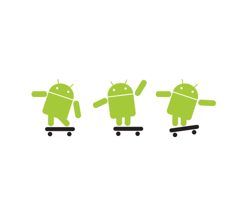 Android Skater wallpaper 960x854