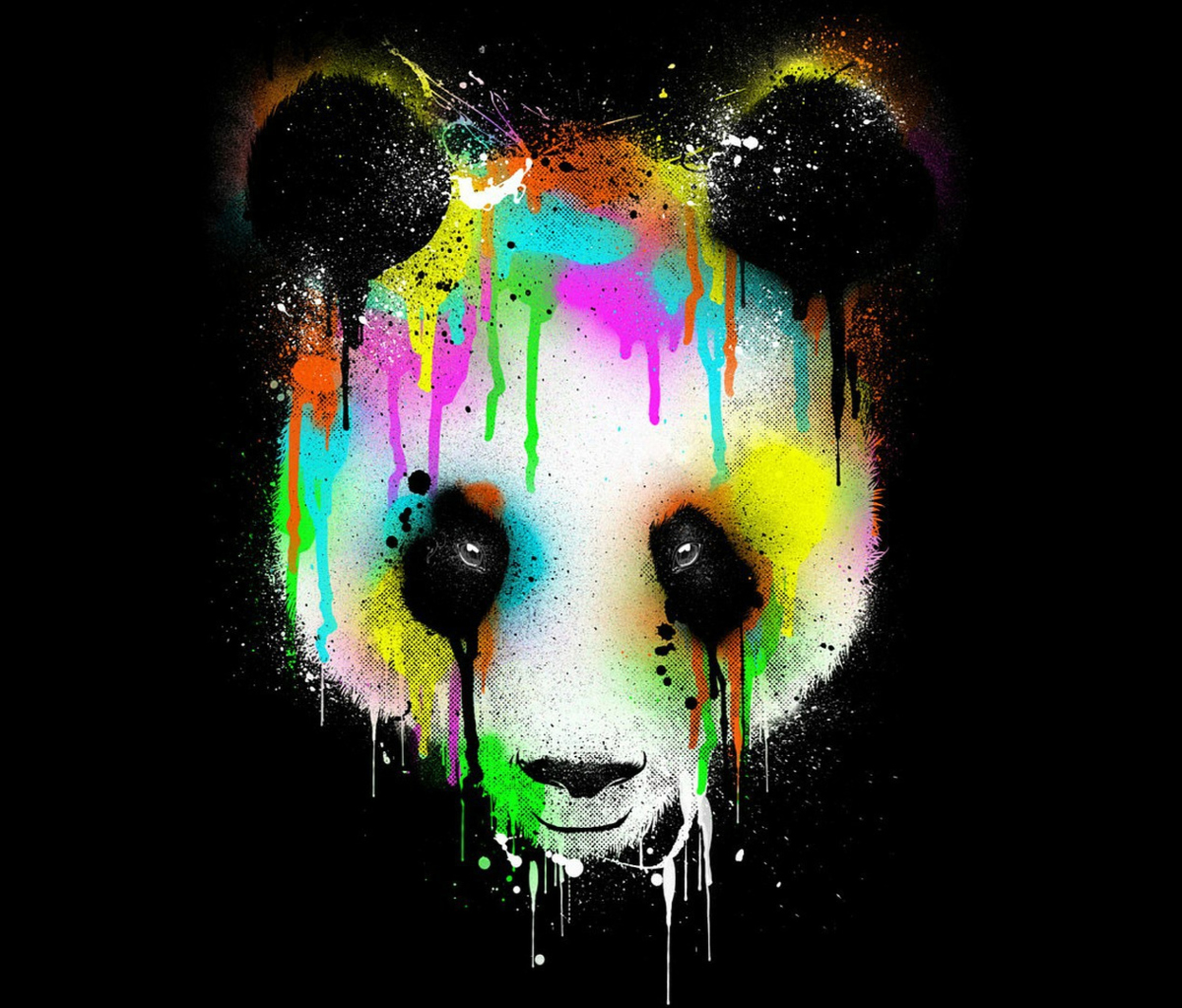 Das Crying Panda Wallpaper 1200x1024