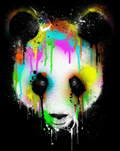 Sfondi Crying Panda 176x220