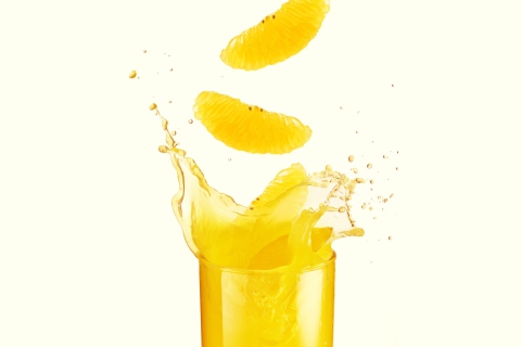 Sfondi Orange Juice 480x320