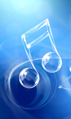 Обои Music Vectors 240x400