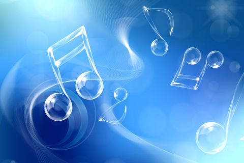 Das Music Vectors Wallpaper 480x320