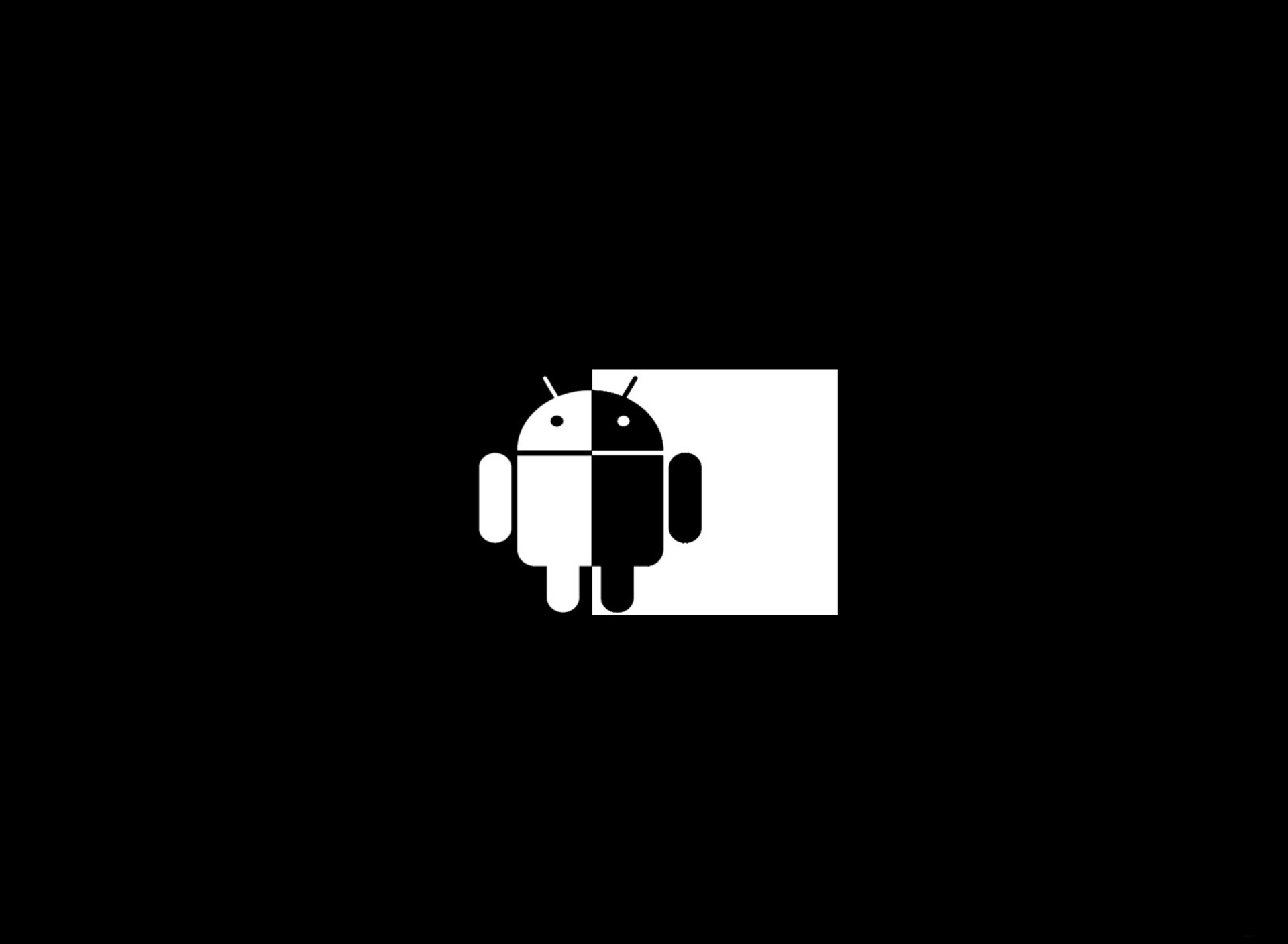 Fondo de pantalla Black And White Android 1920x1408