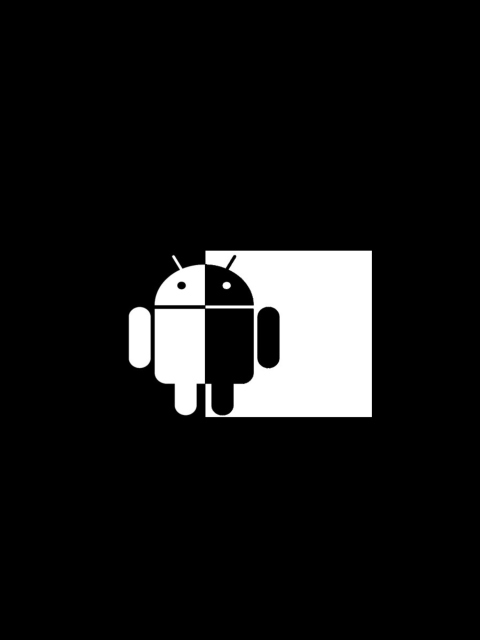 Fondo de pantalla Black And White Android 480x640