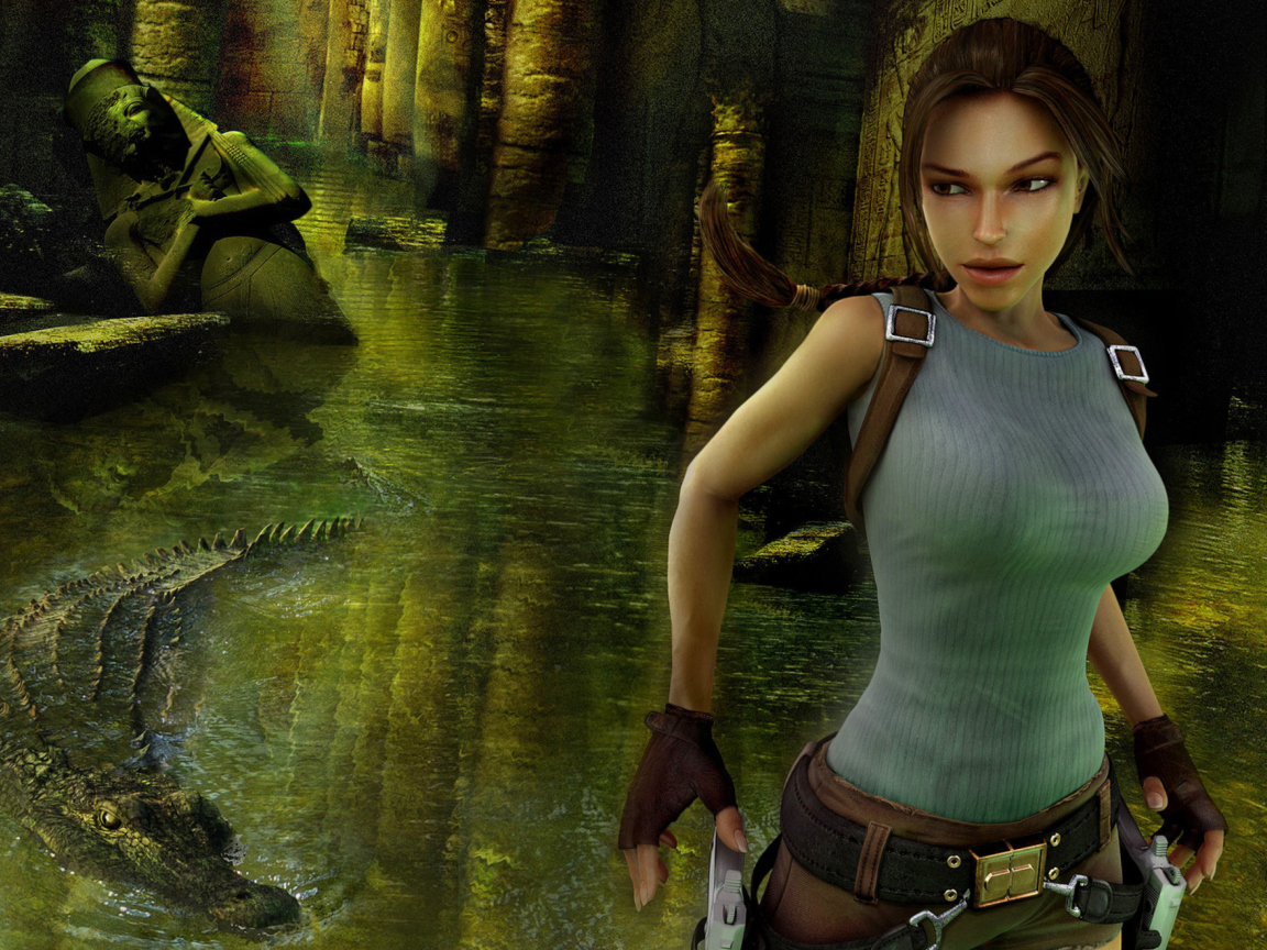 Screenshot №1 pro téma Lara Croft: Tomb Raider 1152x864