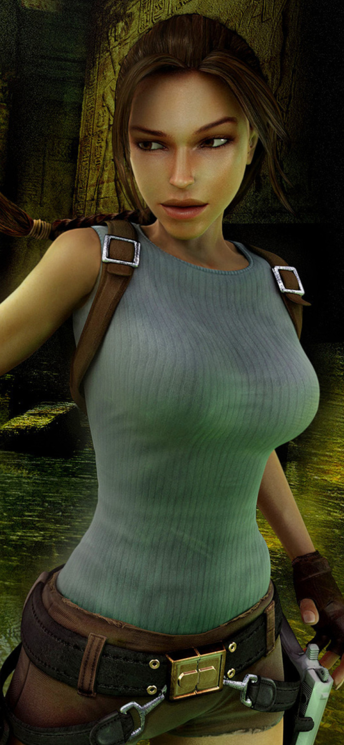 Lara Croft: Tomb Raider wallpaper 1170x2532