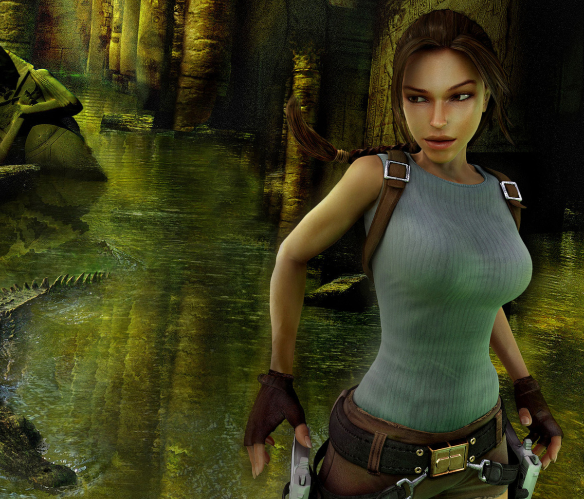 Fondo de pantalla Lara Croft: Tomb Raider 1200x1024