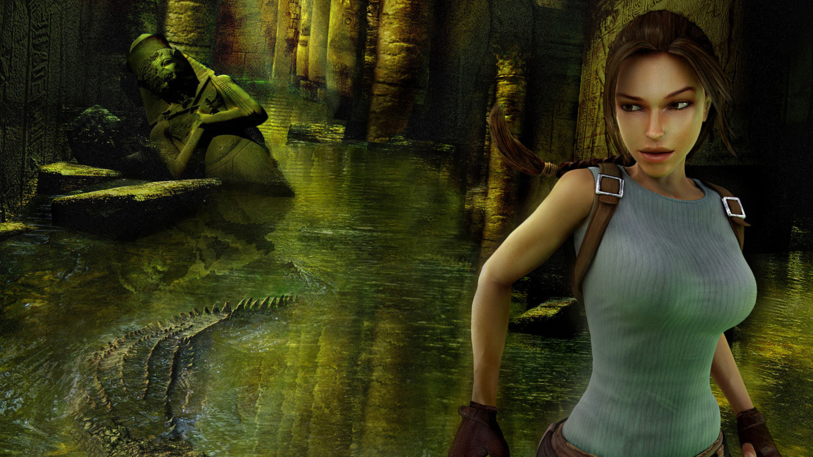 Screenshot №1 pro téma Lara Croft: Tomb Raider 1600x900
