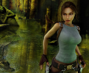 Das Lara Croft: Tomb Raider Wallpaper 176x144