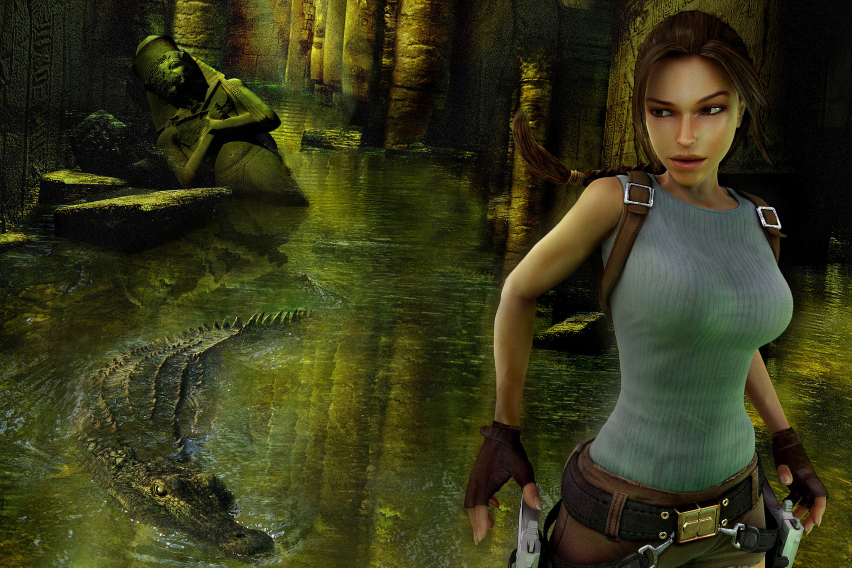 Screenshot №1 pro téma Lara Croft: Tomb Raider 2880x1920