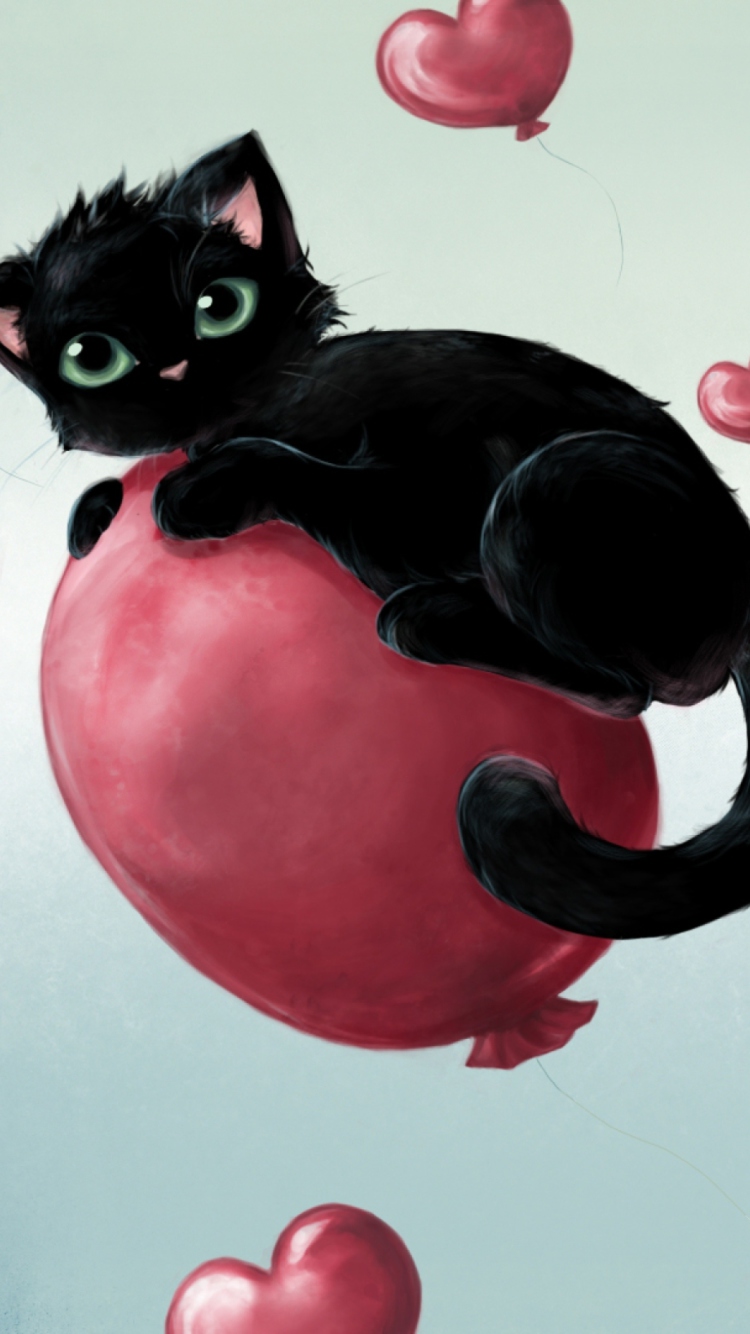 Black Cat O Heart screenshot #1 750x1334