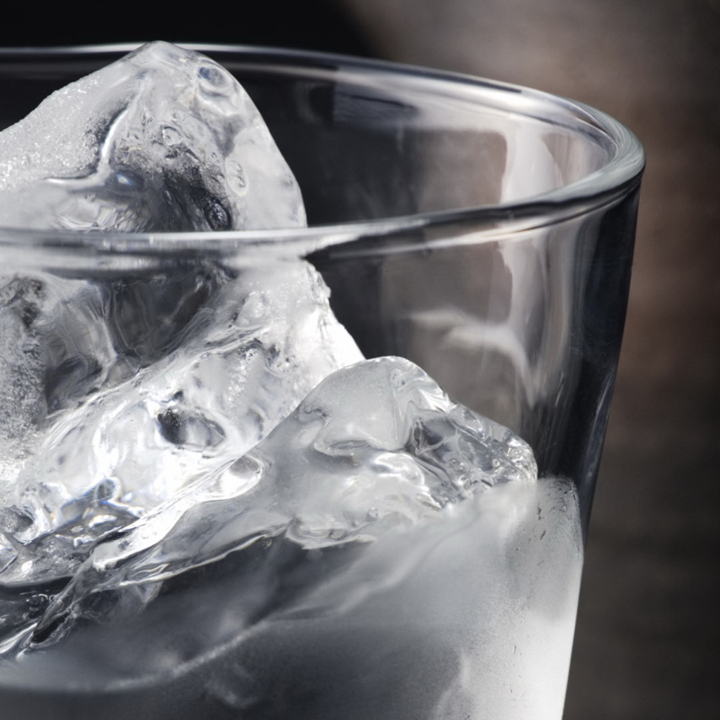 Ice In Glass wallpaper 1024x1024