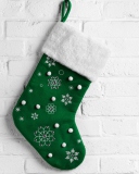 Sfondi Green Christmas Stocking 128x160