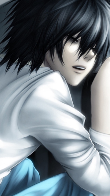 Sfondi Death Note Lawliet 360x640