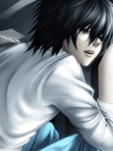 Death Note Lawliet wallpaper 480x640