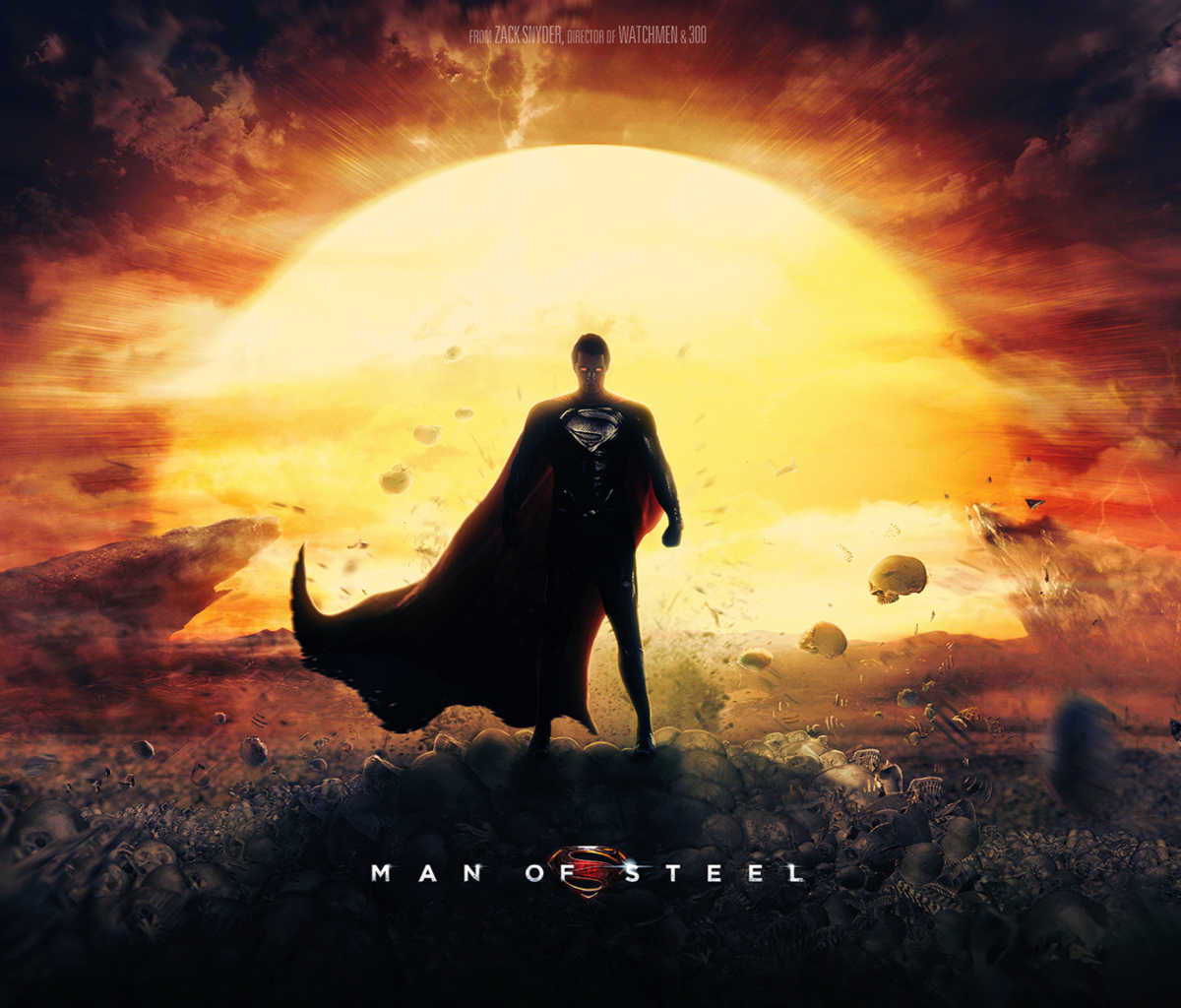 Fondo de pantalla DC Comics - Man of Steel 1200x1024