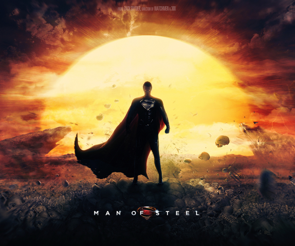 Das DC Comics - Man of Steel Wallpaper 960x800