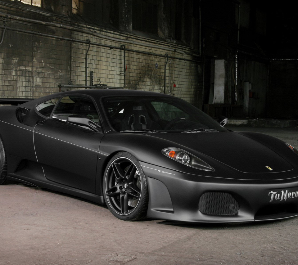 Fondo de pantalla Ferrari F430 Black 960x854