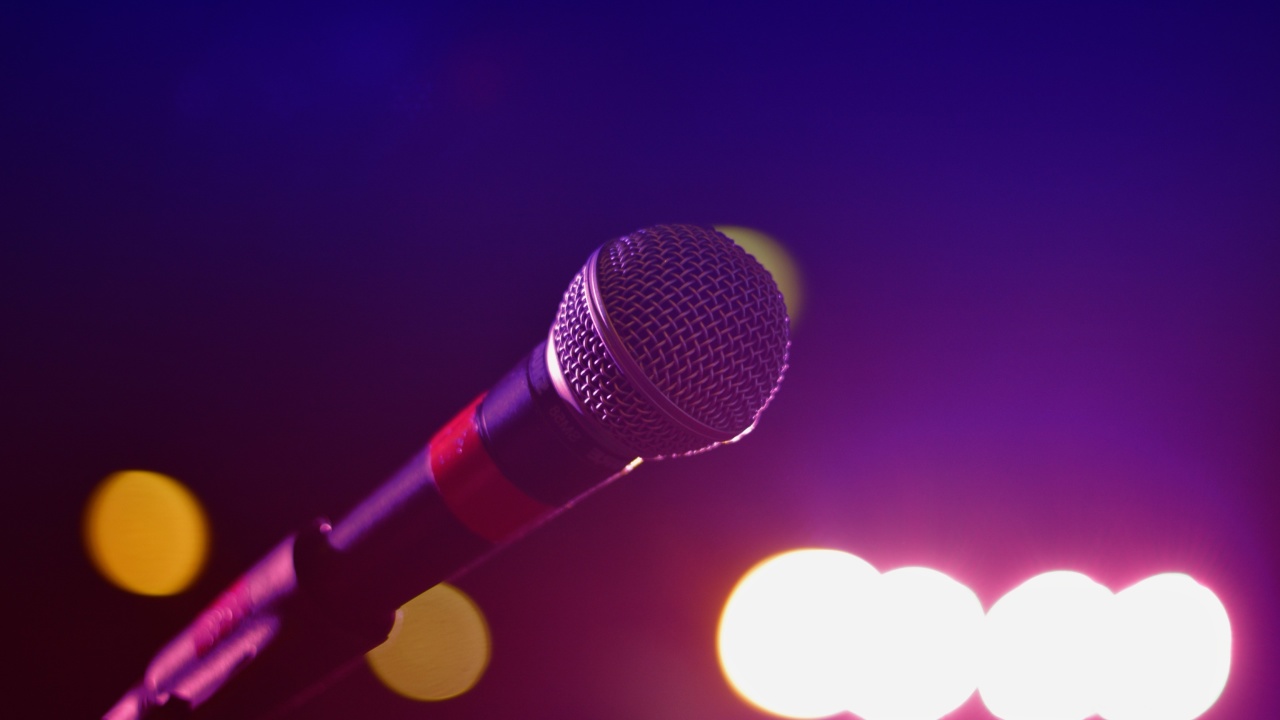 Das Microphone for Concerts Wallpaper 1280x720