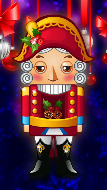 Fondo de pantalla Nutcracker 360x640