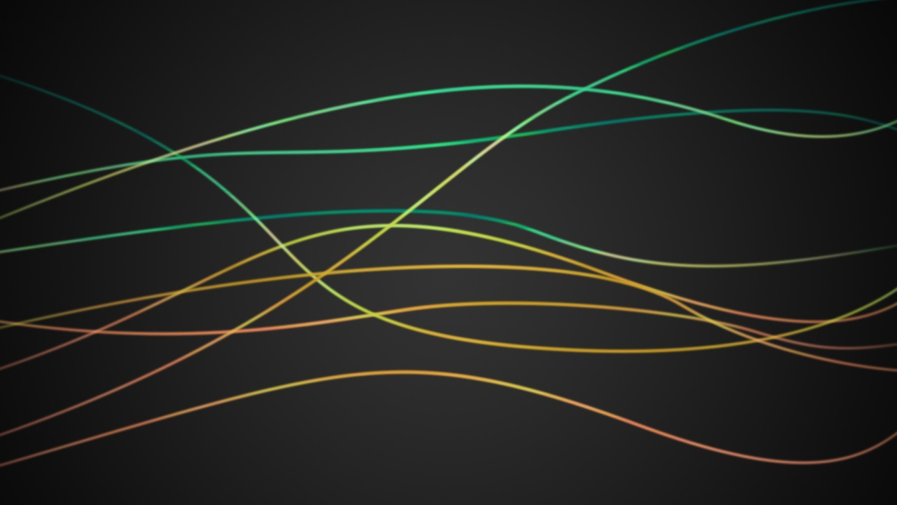 Colorful Glow Lines wallpaper 1280x720