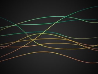 Colorful Glow Lines wallpaper 320x240